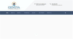 Desktop Screenshot of genevaconcrete.com